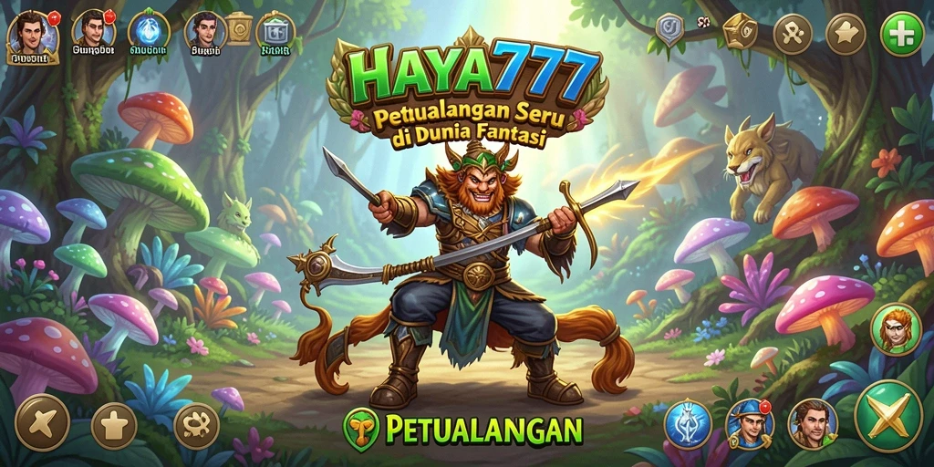 Tampilan antarmuka HAYA777 yang menawan dan penuh warna.