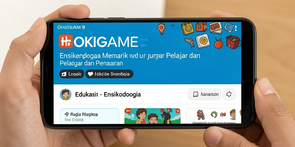 Tampilan antarmuka HOKIGAME yang menarik dan fungsional.