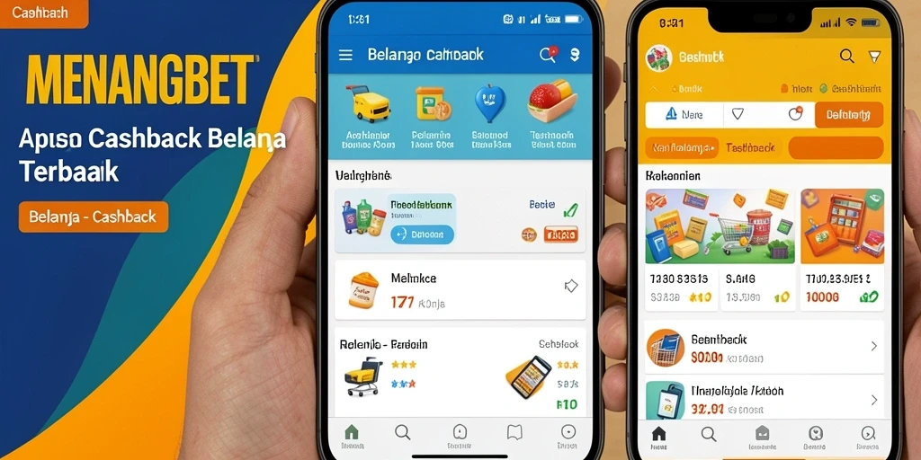 Tampilan antarmuka aplikasi MENANGBET dengan fitur Cashback yang menarik.
